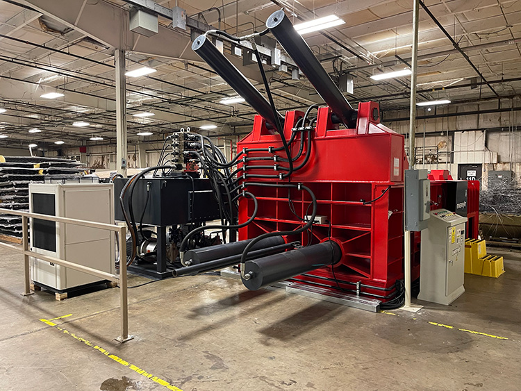 Scrap Iron Baler