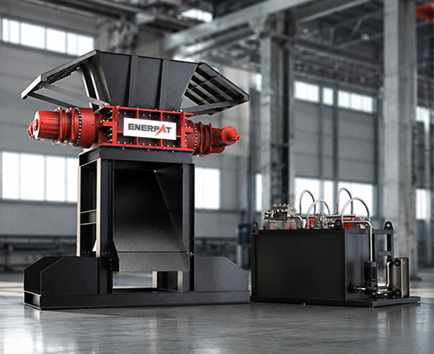MSB-H2200 Twin Shaft Hydraulic Vehicle Shredder