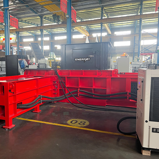 Recycling Center Baler