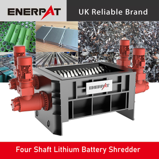 ENERPAT MSC-E1900 Four Shaft Shredder for Li-ion Batteries
