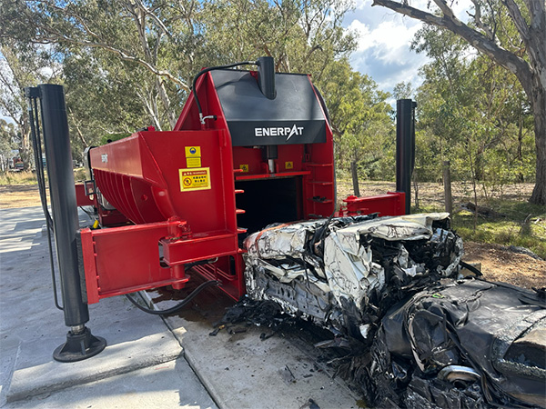 car baler logger