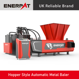 Hopper Style Automatic Metal Baler 