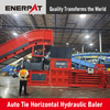HBA200-110125 Auto-Tie Baler Machine for Plastic & Cardboard