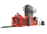 HBA200-110125 Auto-Tie Baler Machine for Plastic & Cardboard