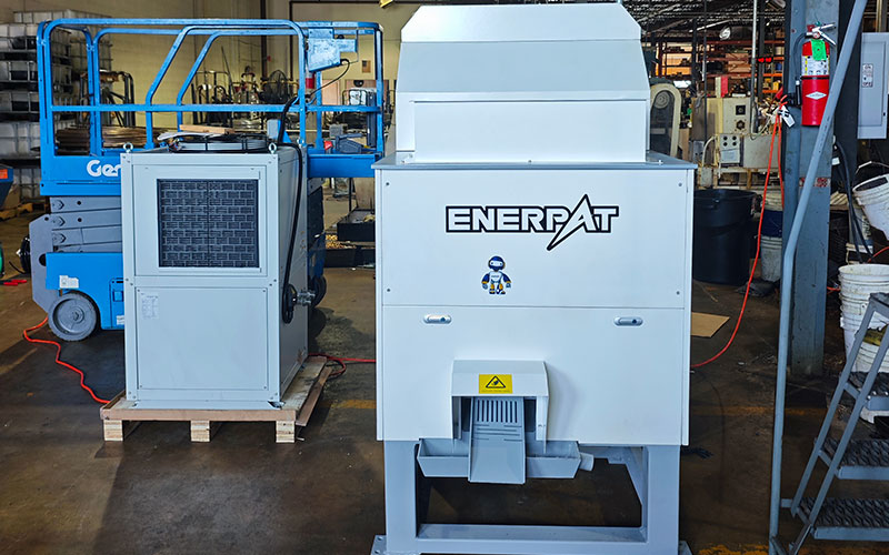 BM1090 metal briquette press