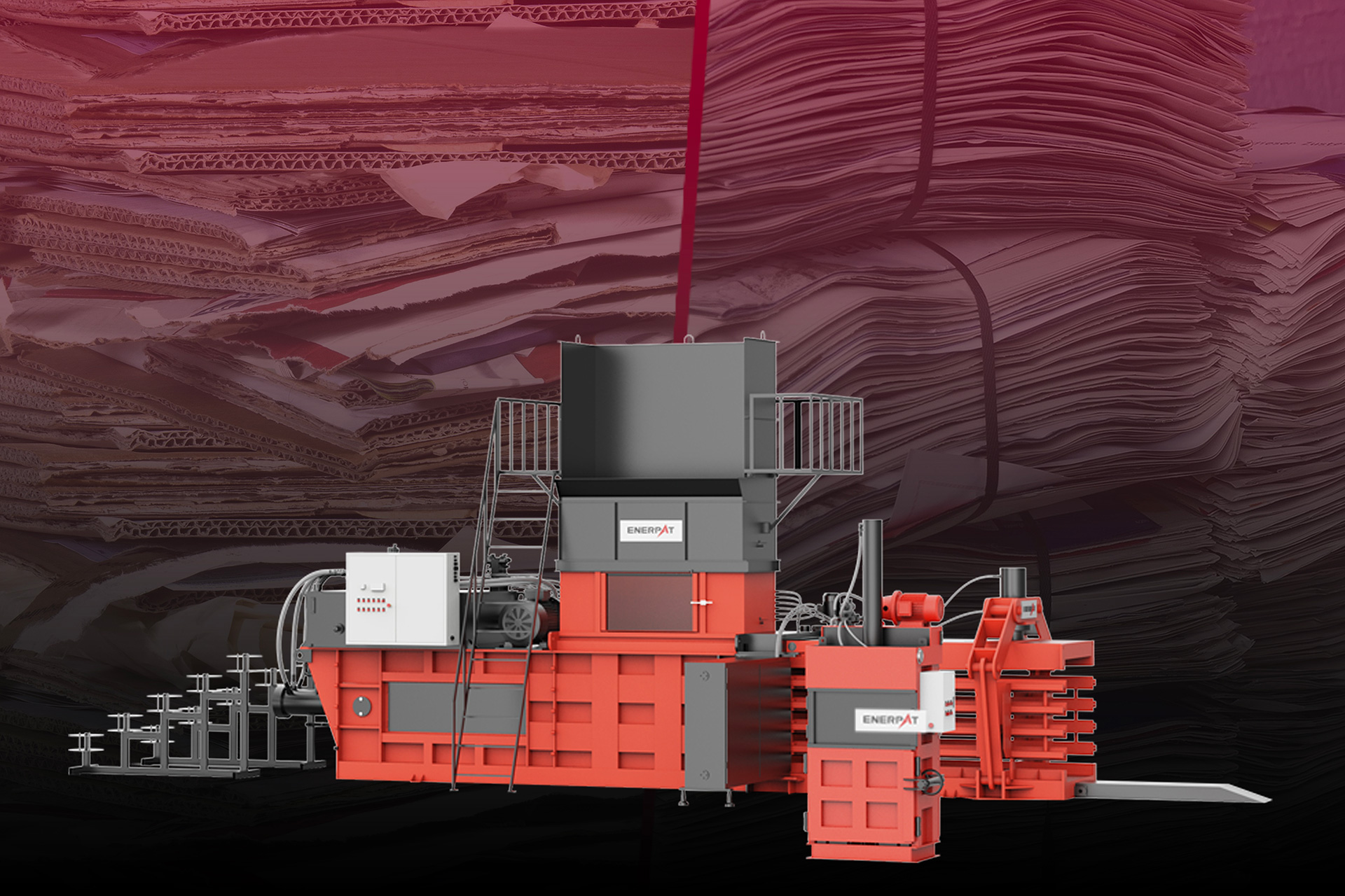 Fully Automatic Horizontal Baler