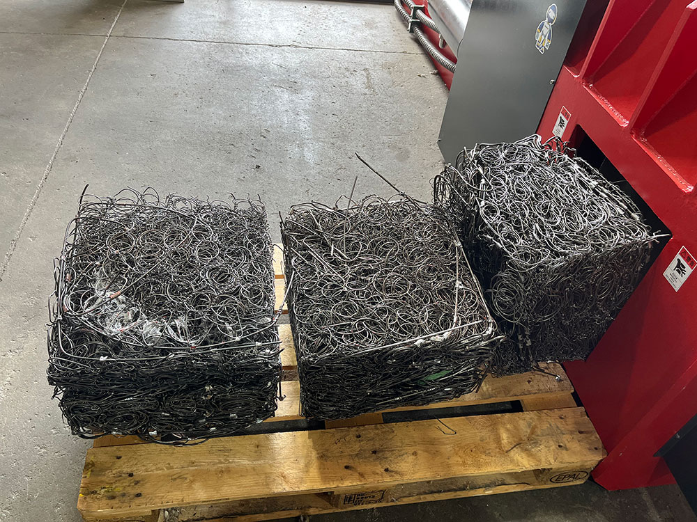 Mattress Springs Scrap Bundling Machine