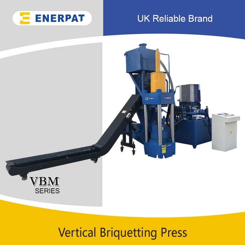 Vertical Aluminum Briquetting Press 