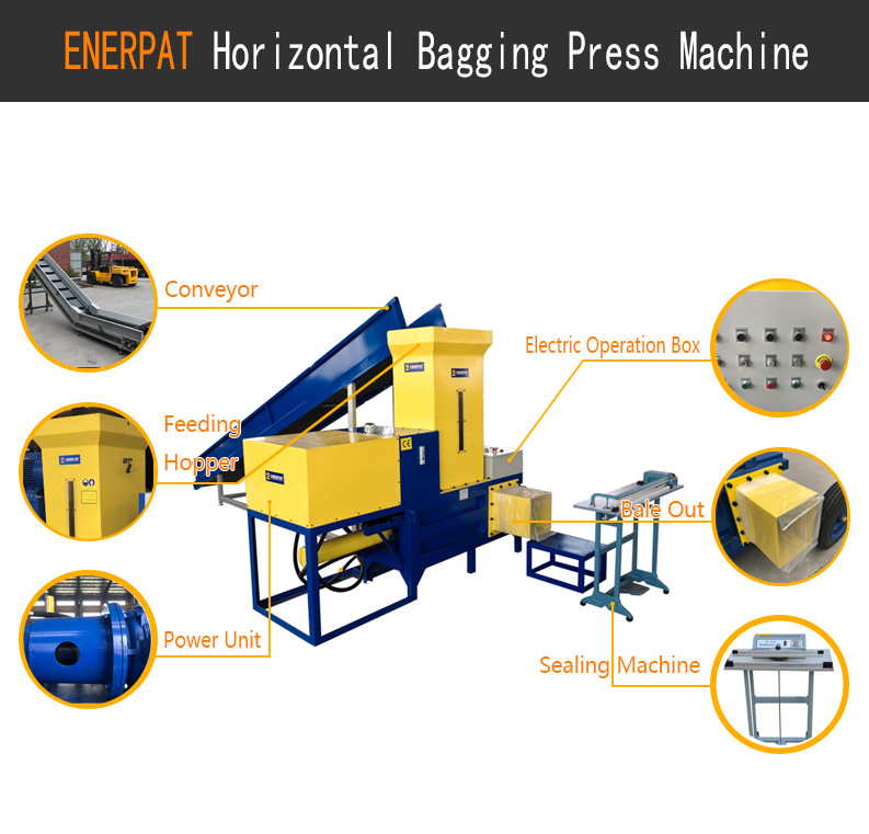 Dry Seaweed Bagging Baler Machine Supplier